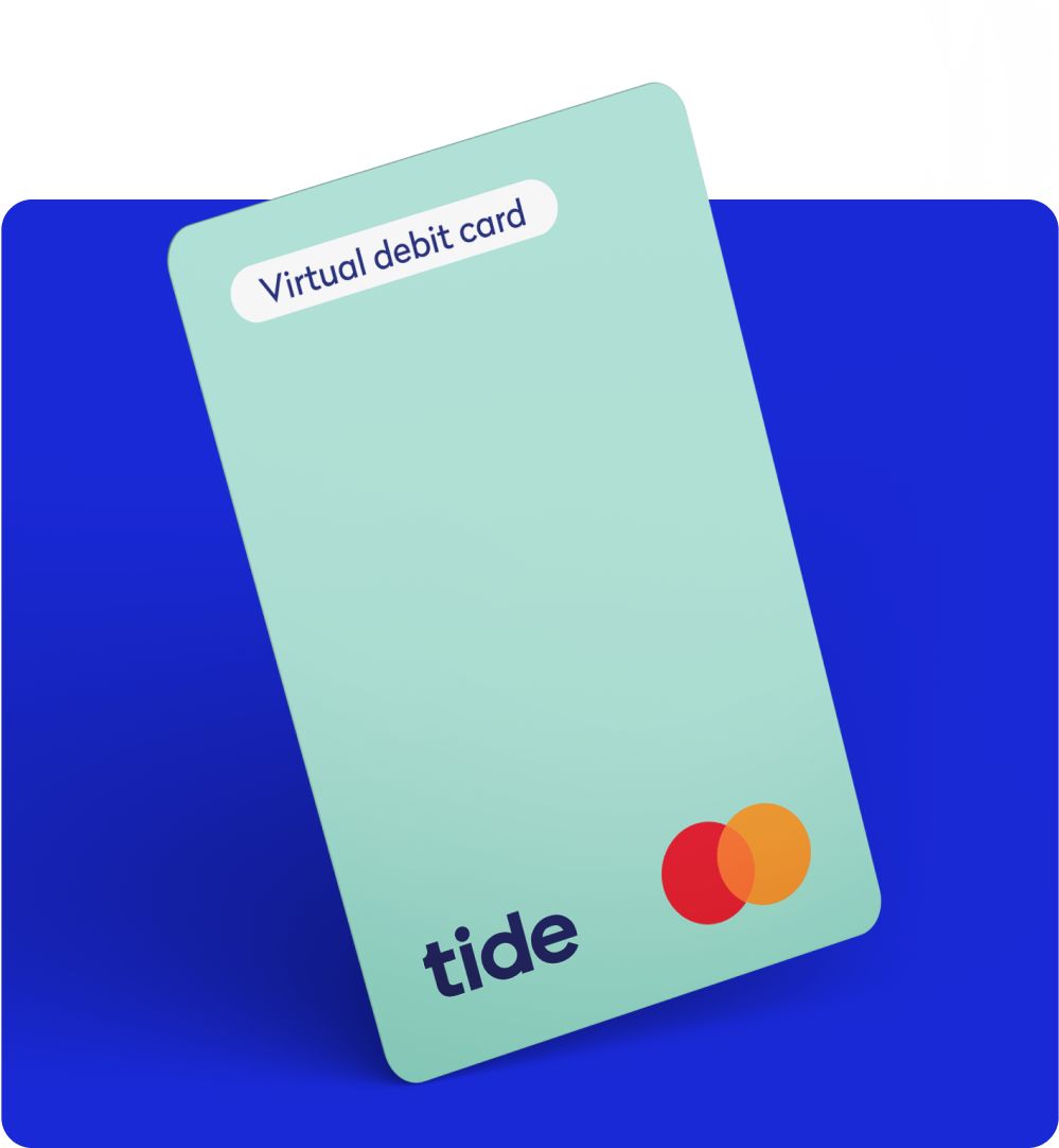 Tide Mastercard debit card
